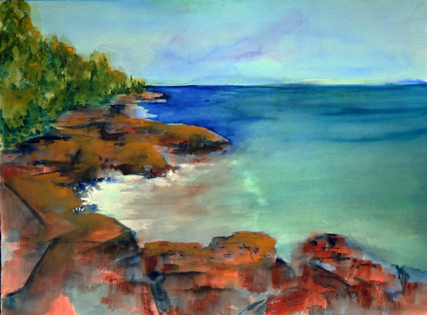 Shoreline by Calvin deRuyter