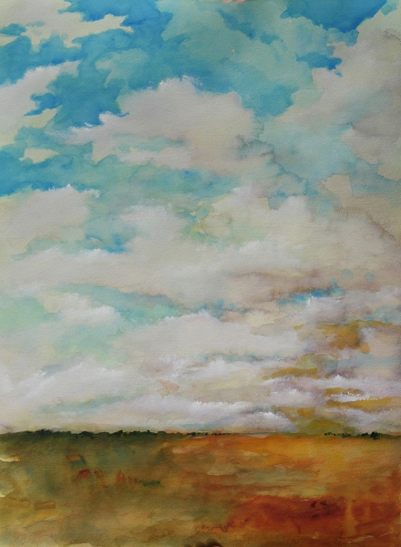 Lazy Clouds by Calvin deRuyter