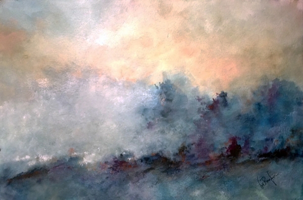 Morning Ground Fog by Calvin deRuyter