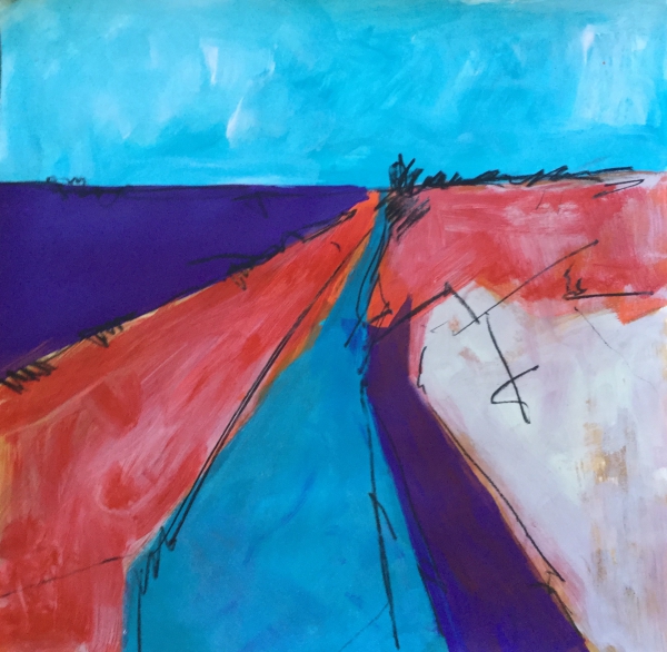 Stream from the Marsh: Spring by Calvin deRuyter