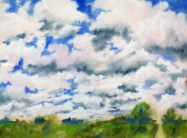 Country Road by Calvin deRuyter