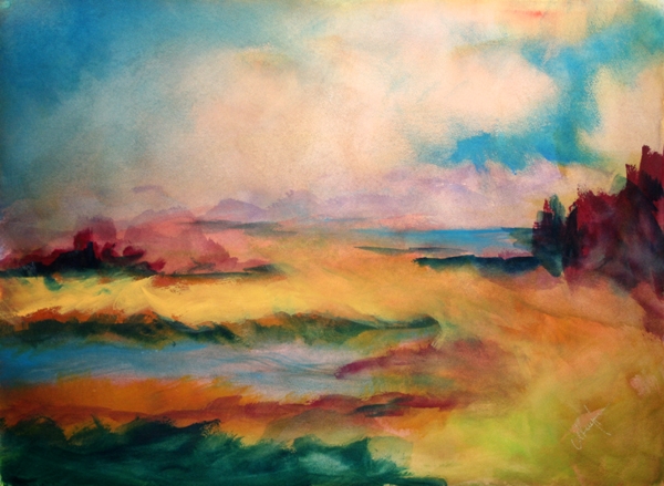 Minnesota Marsh #4 by Calvin deRuyter