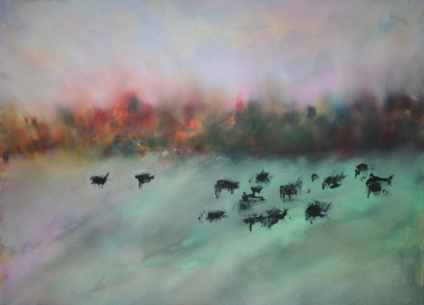 Grazing by Calvin deRuyter