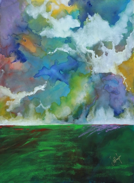 Angry Clouds by Calvin deRuyter