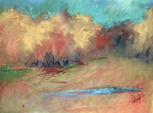 Birch Burst by Calvin deRuyter