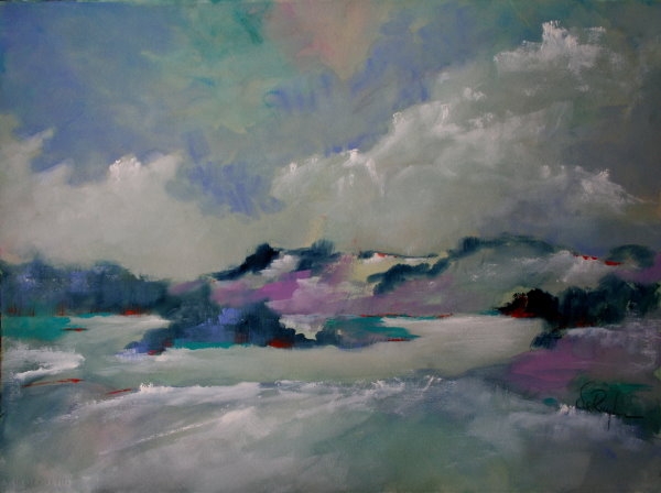 Hidden Pond #3 by Calvin deRuyter