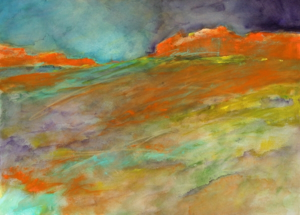 Southwest Impression #6 by Calvin deRuyter