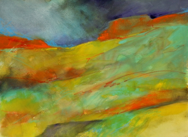 Southwest Impression #7 by Calvin deRuyter