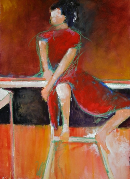 After Diebenkorn by Calvin deRuyter