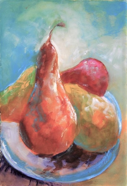 Anjou, Red Anjou and Bosc by Calvin deRuyter