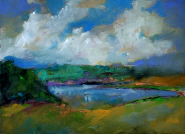 Tucked Pond by Calvin deRuyter