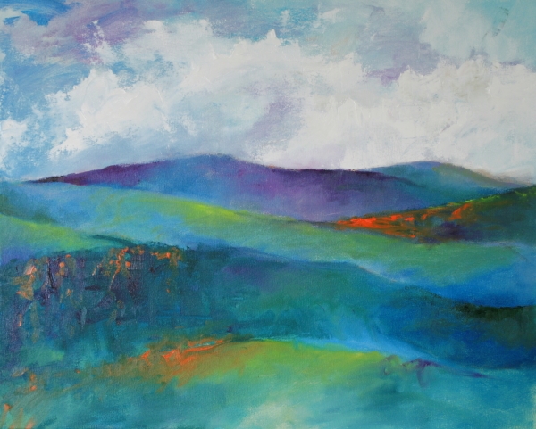 Blue Hills by Calvin deRuyter