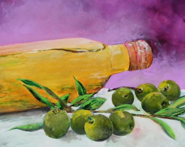 Olives Anyone? by Calvin deRuyter