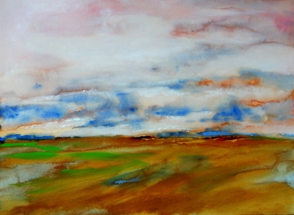 Fields of Wheat by Calvin deRuyter