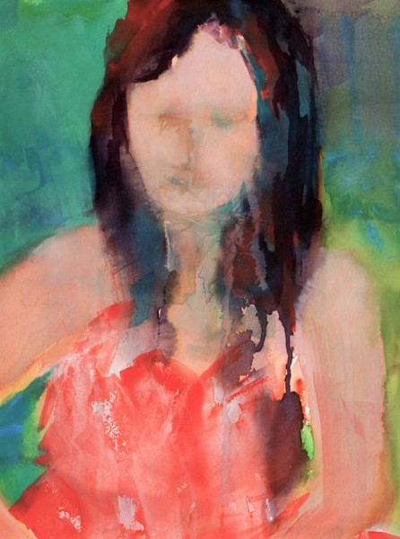 Portrait of Woman by Calvin deRuyter