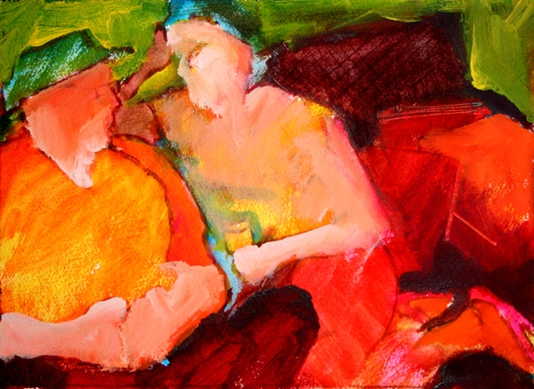Intimate Conversation #2 by Calvin deRuyter