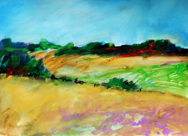 Over the Hills by Calvin deRuyter