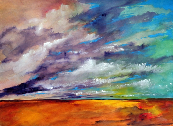 High Plains by Calvin deRuyter